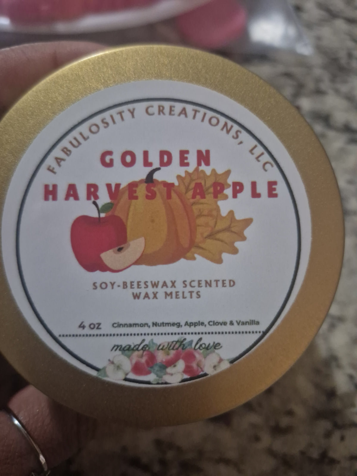 Golden Harvest Apple Wax Melts
