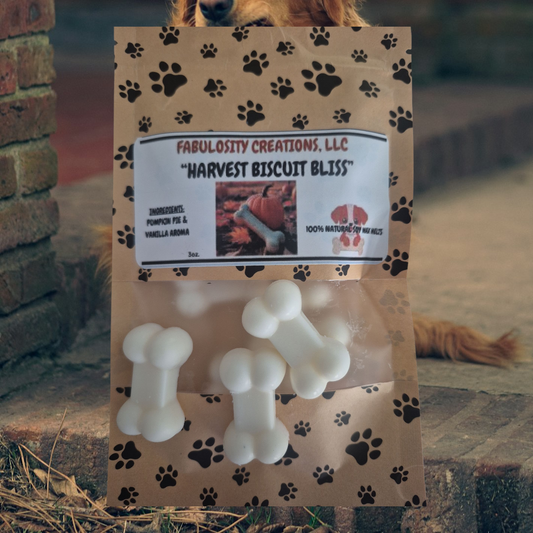 "Harvest Biscuit Bliss" Wax Melts Bone Molds