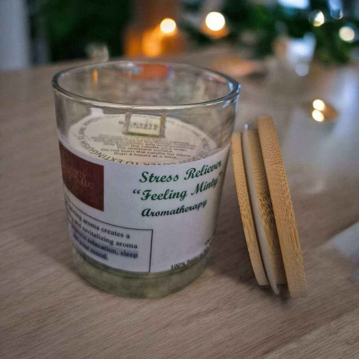 "Feeling Minty" Stress Reliever 2-wick 10oz candle