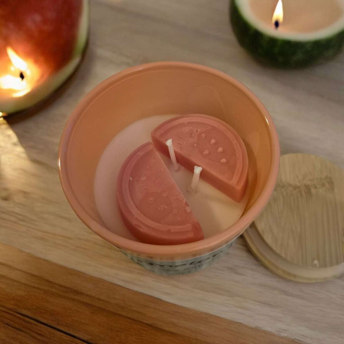 Watermelon Treat 2-wick 10oz scented candle