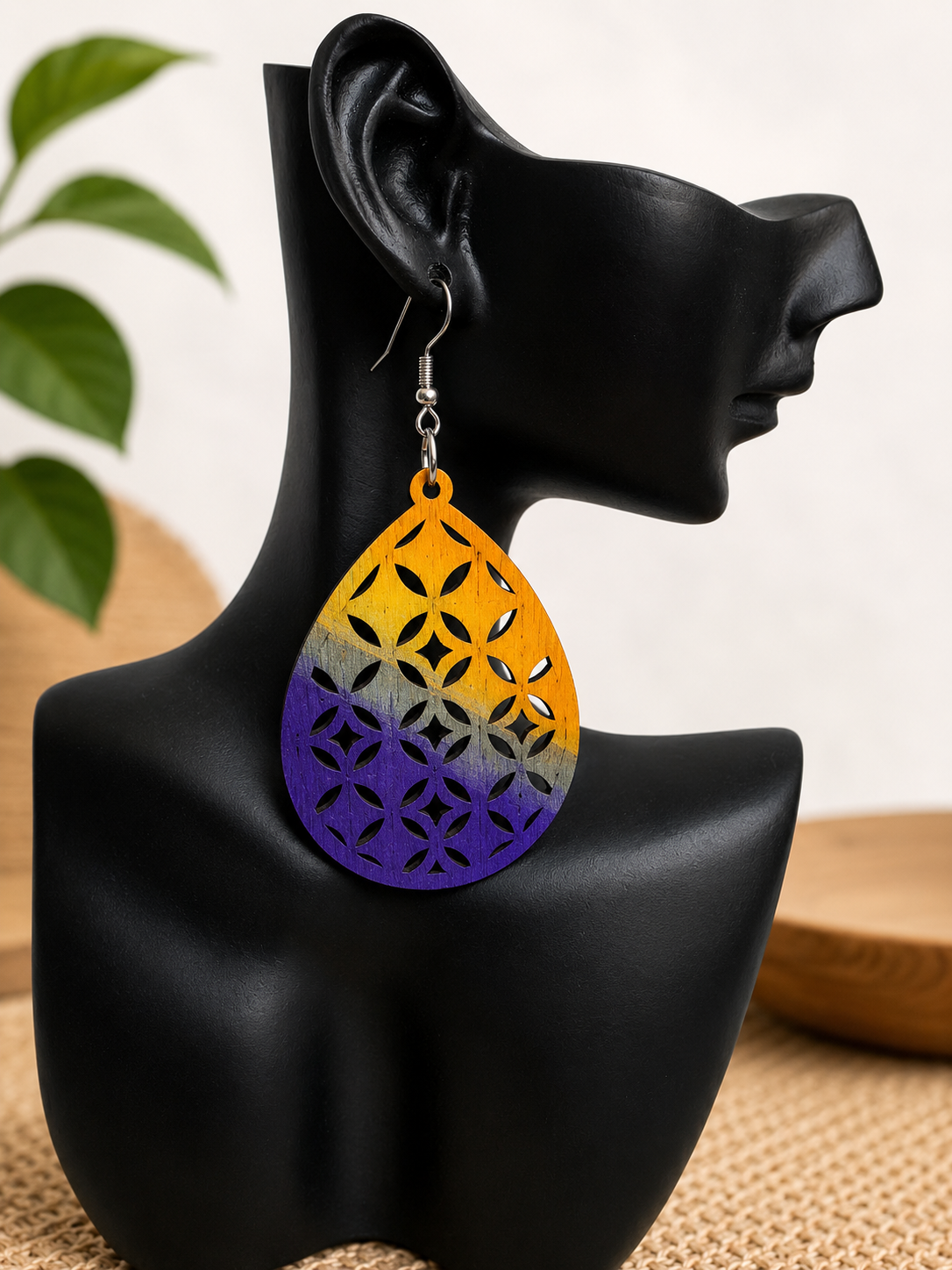 Hand Painted Fabulous Earrings