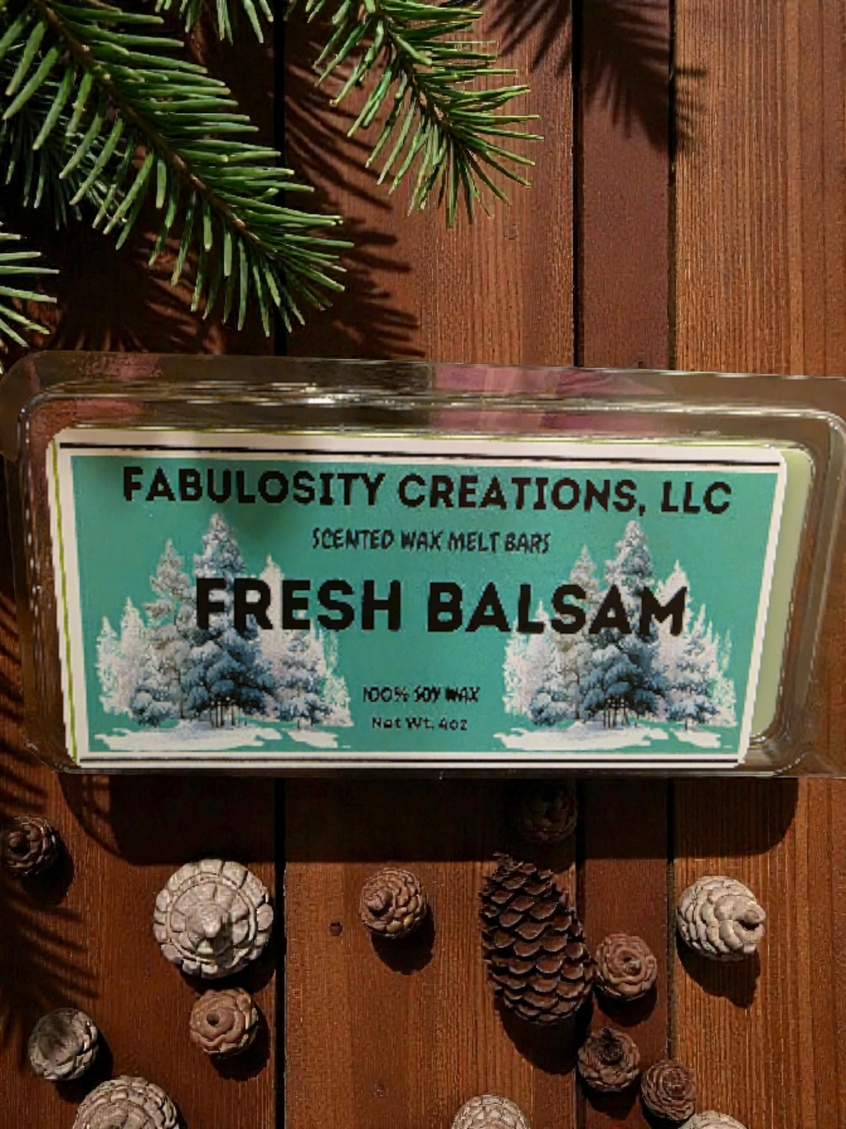 Fresh Balsam Wax Melt Bars