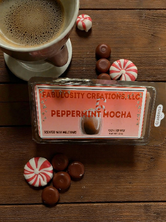 Peppermint Mocha Wax Melt Bars