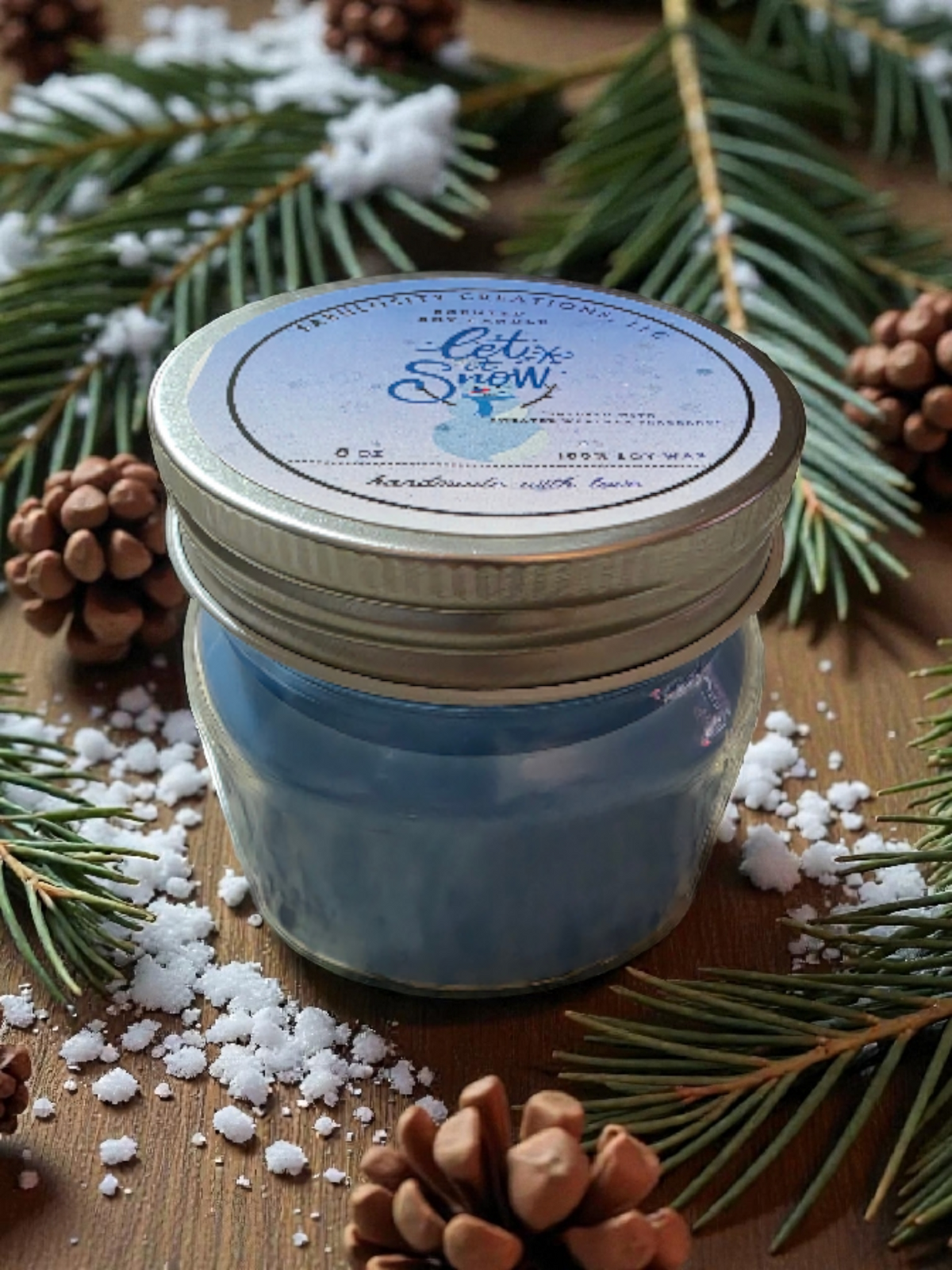 "Let It Snow" (sweater weather) 8oz Soy Candle