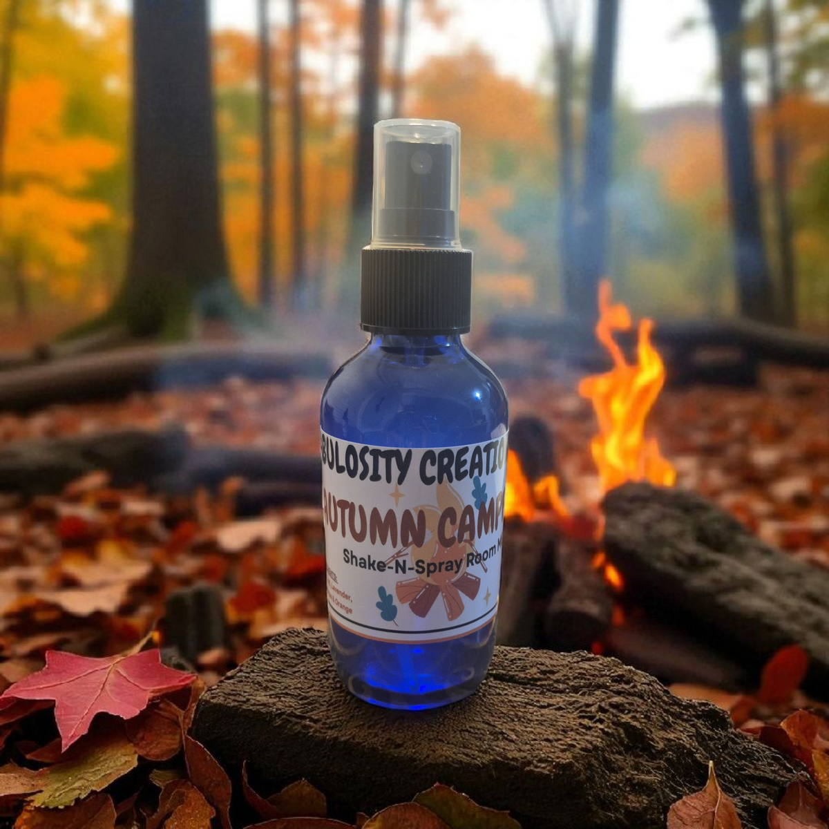 Autumn Campfire Shake-N-Spray Room Mist 4oz