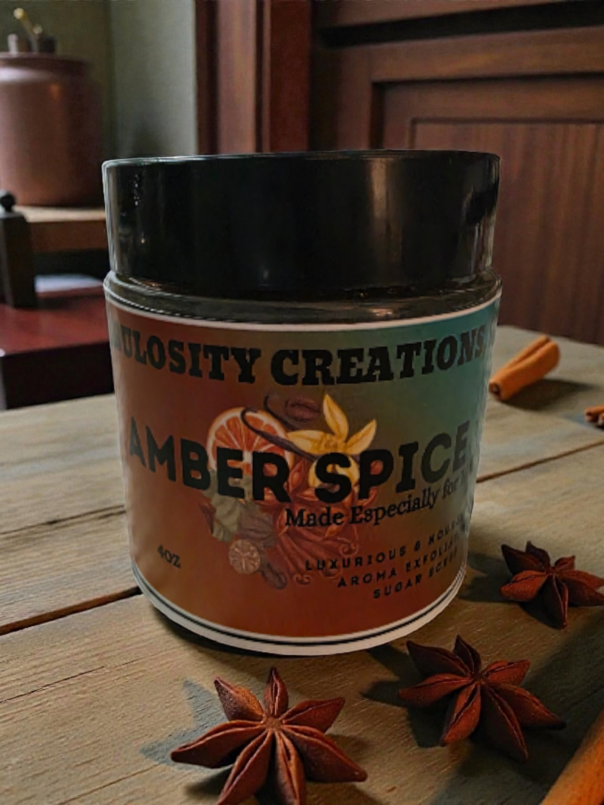 Amber Spice Men Sugar Scrub